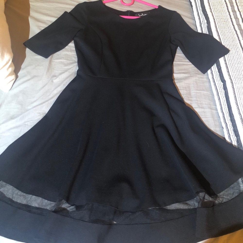 Black dress from lulus !